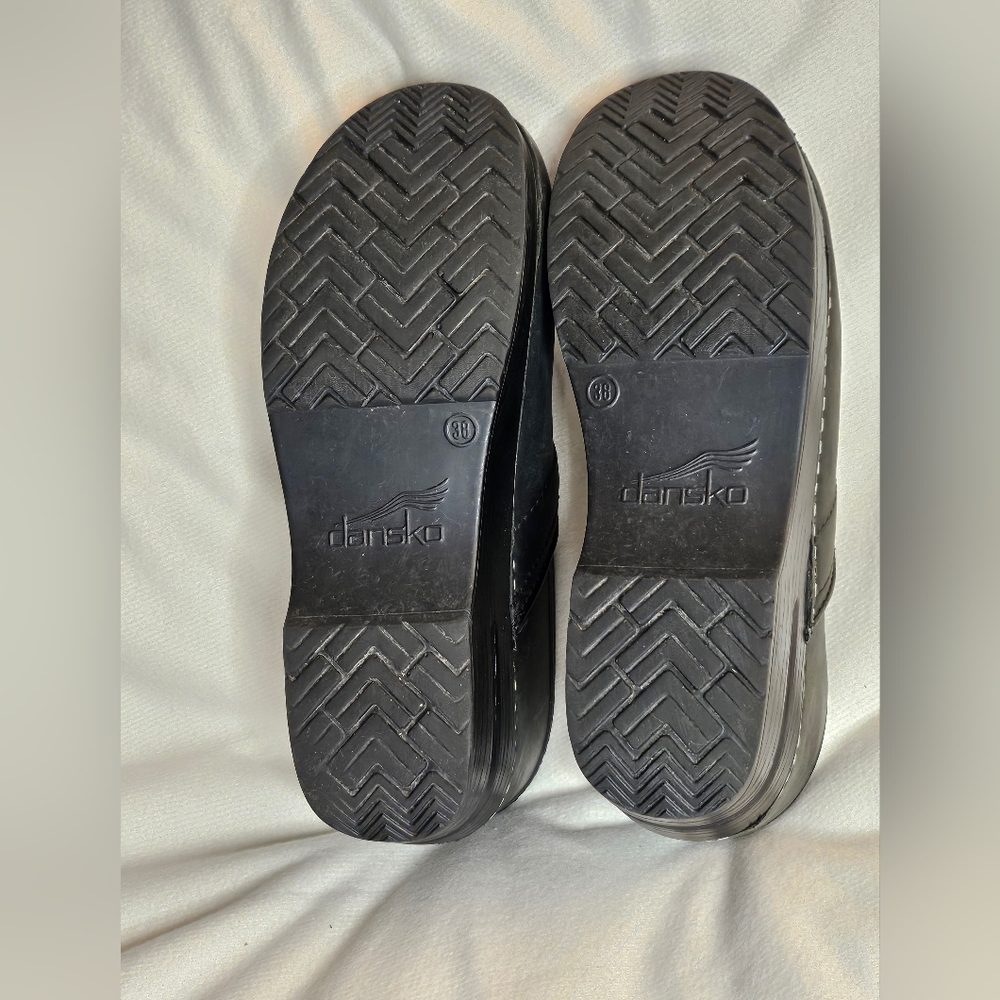 Dansko Soft Black Leather - Picture 4 of 5